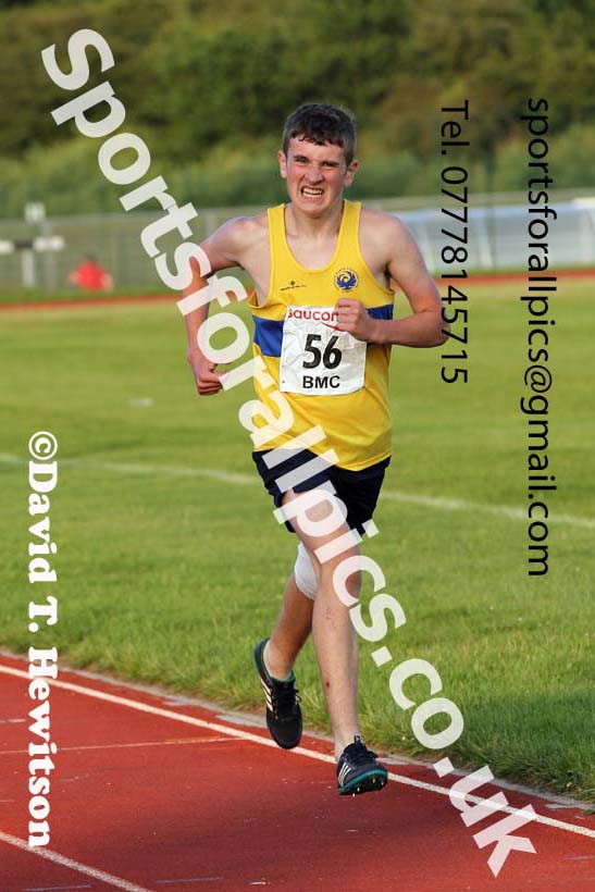 BMC 1500 metres, BMC, Chester le Street, July 19th. Photo: David T. Hewitson/Sports for All Pics